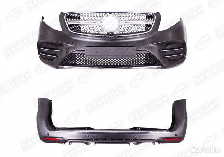 Обвес AMG пакет Diamond Mercedes V-class