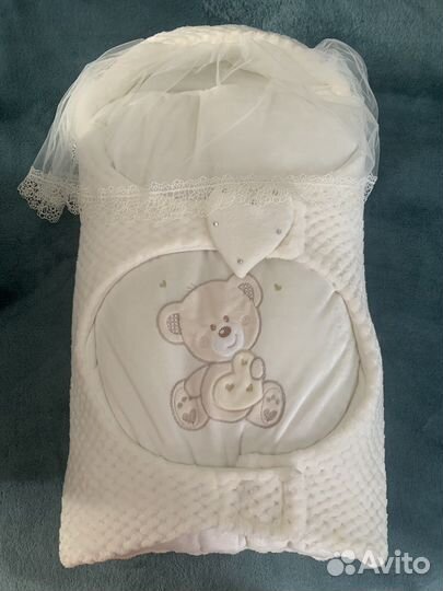 Зимний конверт на выписку