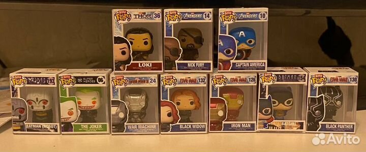 Фигурки Funko Bitty Pop marvel