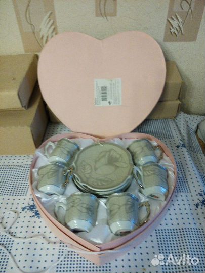 Кофейный набор, подарочный сервиз