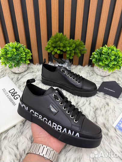 Кроссовки мужские натуральная кожа