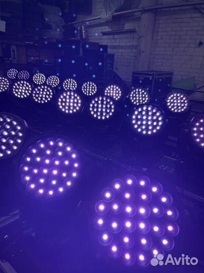 Светодиодные головы типа Wash 28/25 вт