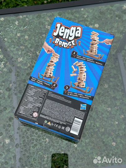 377 Игра jenga bridge hasbro