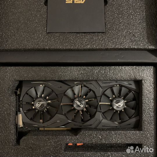Видеокарта Asus GeForce GTX 1070 strix OC 8GB