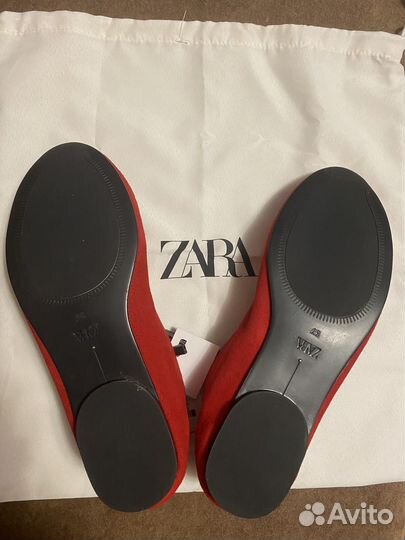 Балетки zara 37