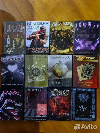 Музыка, концерты DVD