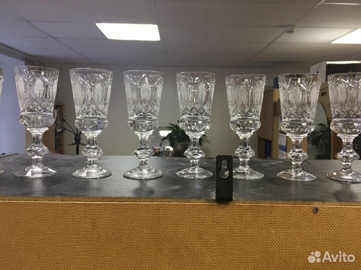 Набор фужер. Европа времён СССР