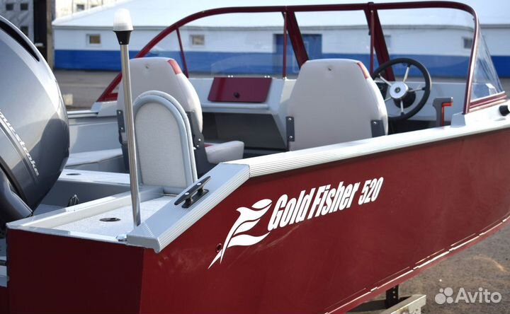 Новая моторная лодка Gold Fisher 520 DCM fish