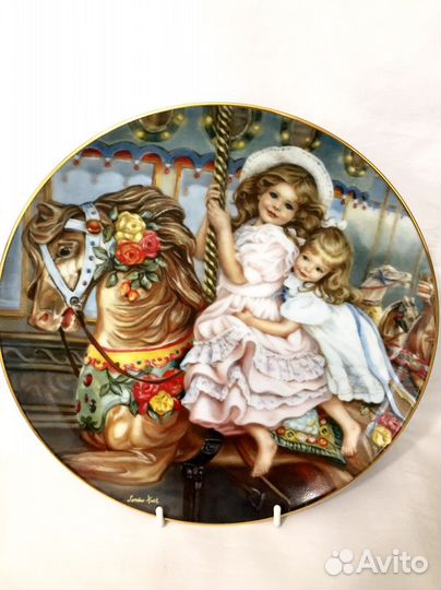 Тарелочка винтаж США