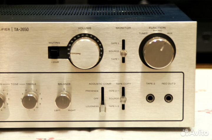 Sony TA-2650 Радиотехника уп-001 усилитель