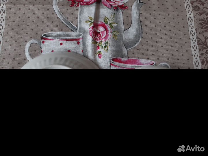 Масленка фарфор винтаж СССР