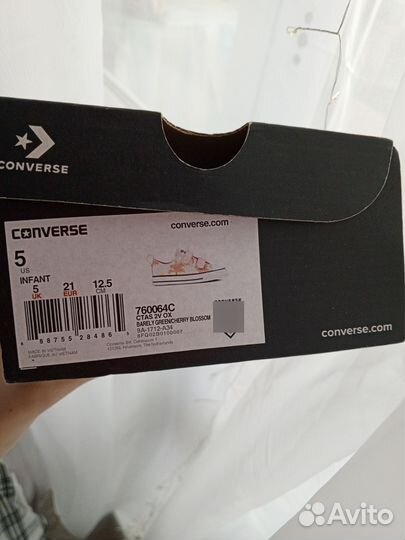 Кеды converse для девочки