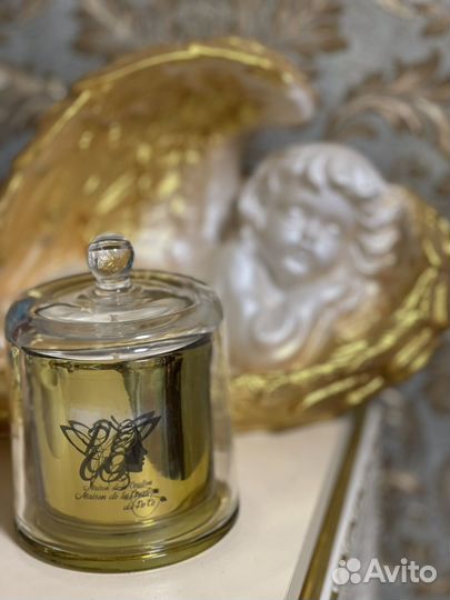 Ароматическая свеча ручной работы