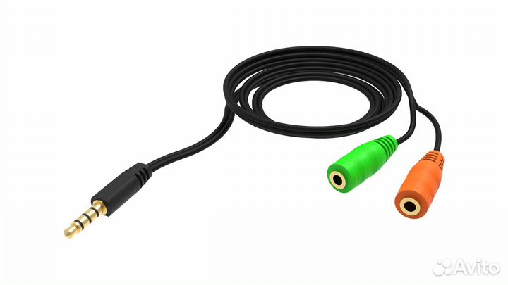 Переходник аудио для компьютерных наушников