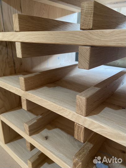 Стеллаж из дуба