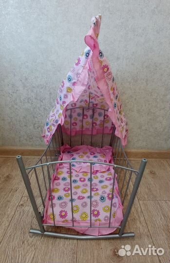 Кроватка игрушечная