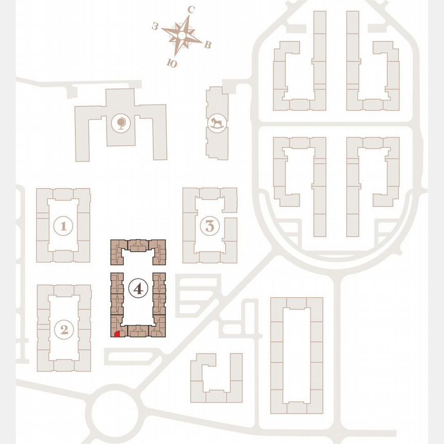 1-к. квартира, 36 м², 2/4 эт.
