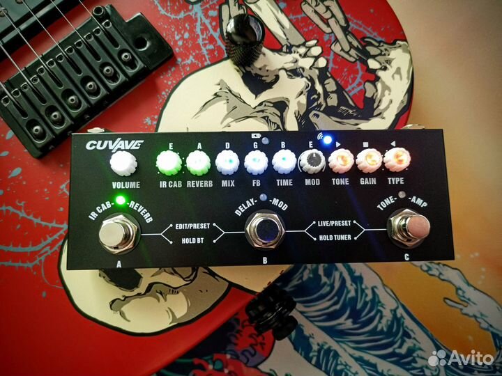 Гитарный процессор cuvave cube baby