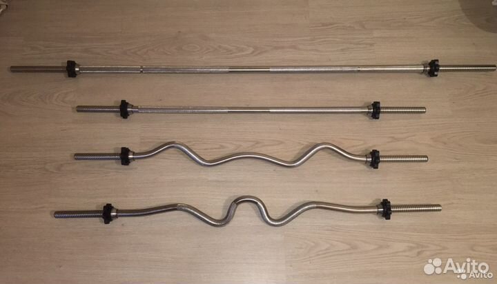 Штанга MB Barbell (грифы, диски)