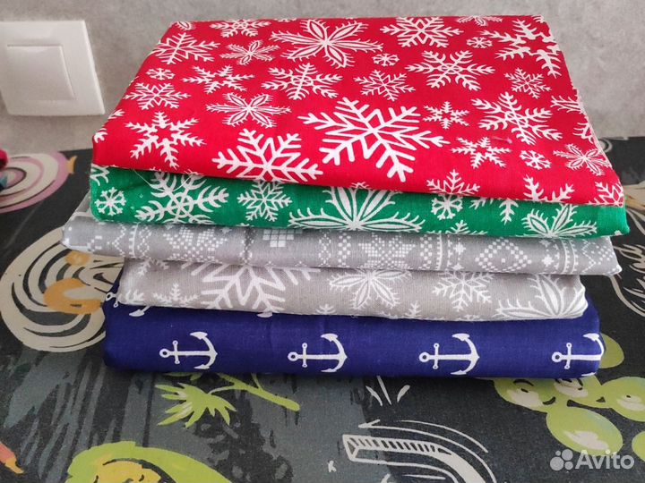 Ткань отрез хлопок