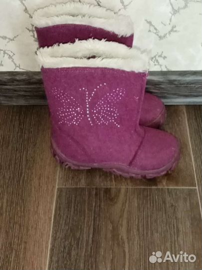 Валенки на резиновой подошве