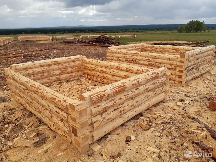 Срубы банные