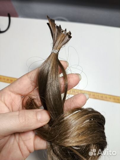 Волосы для наращивания детские тон 7