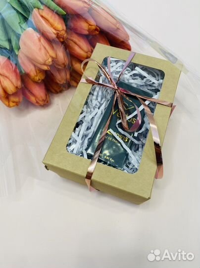 Духи в подарочной коробке