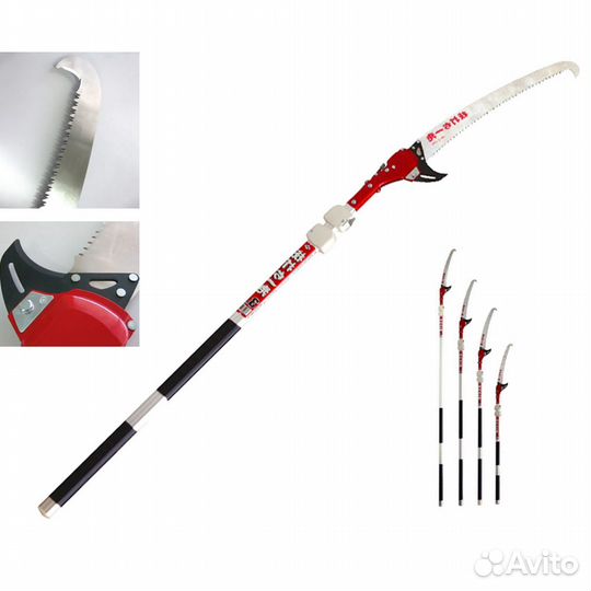 Ножовка ручная скоростная телескопическая 1,2-3,0