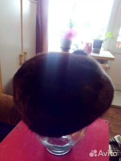 Шапка норковая женская