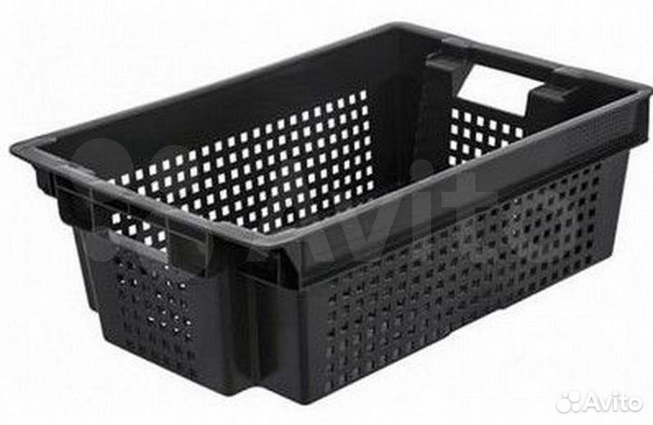 Ящик овощной перфорированный 600x400x200мм
