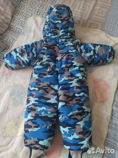 Зимний комбинезон на рост 74 см