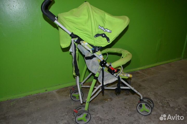 Детская прогулочная легкая коляска трость