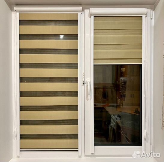 Рулонные шторы день, ночь