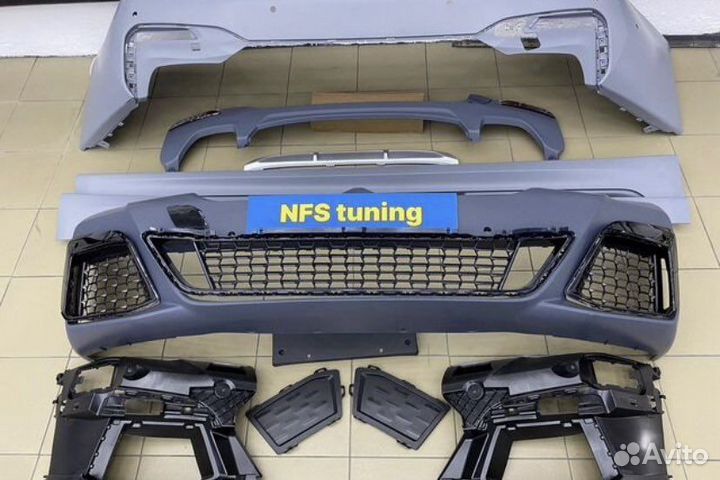 Обвес на BMW G30 Рест М пакет в сборе бампера