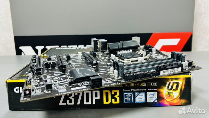 Материнская плата gigabyte Z370P D3, LGA 1151v2