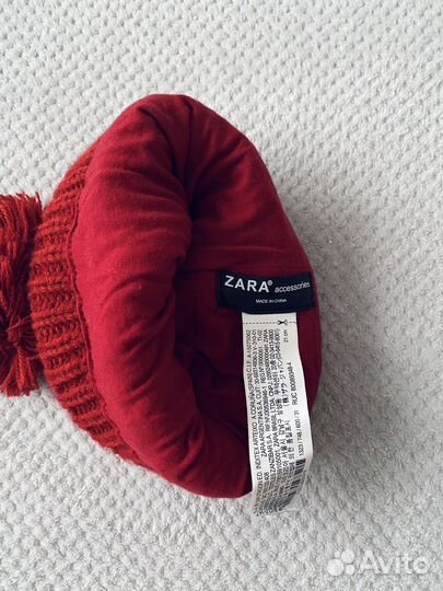 Шапка для девочки Zara(новая) 2-3 годика