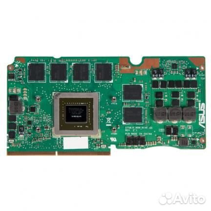 Неисправная видеокарта для Asus G750GX, G750JX MXM