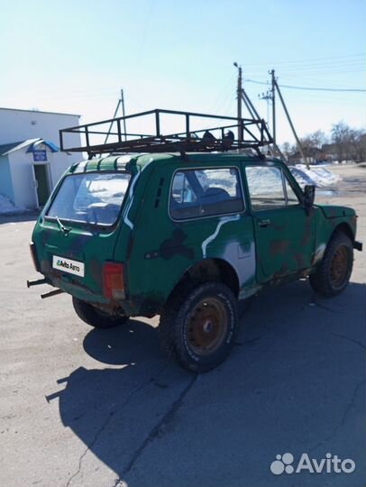 LADA 4x4 (Нива) 1.7 МТ, 1998, 100 000 км