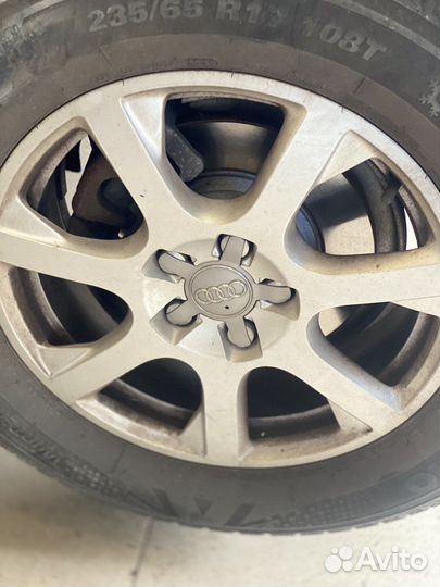 Диски на Audi с резиной 5 112 r17 ориг.комплект