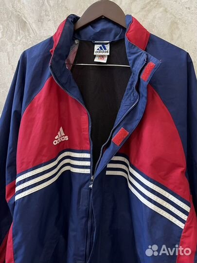 Мужская куртка ветровка Adidas XXL оригинал