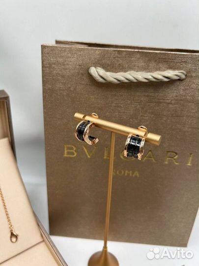 Браслет Кулон Серьги Кольцо Bvlgari