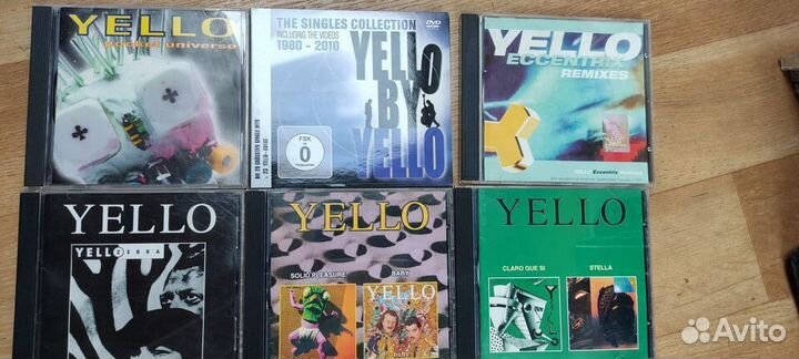 CD диски Yello