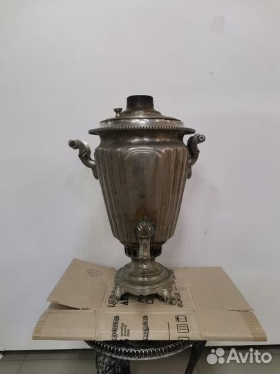 Самовар Угольный Дровянной 6 литров рюмка СССР