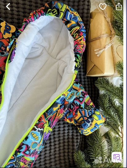 Комбинезон утепленный осенний для новорожденных