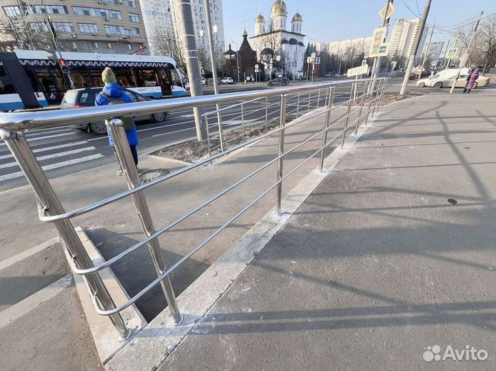 Перила из нержавейки