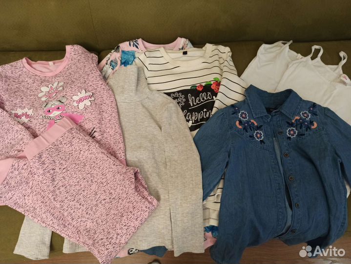 Пакет одежды для девочки 110-116