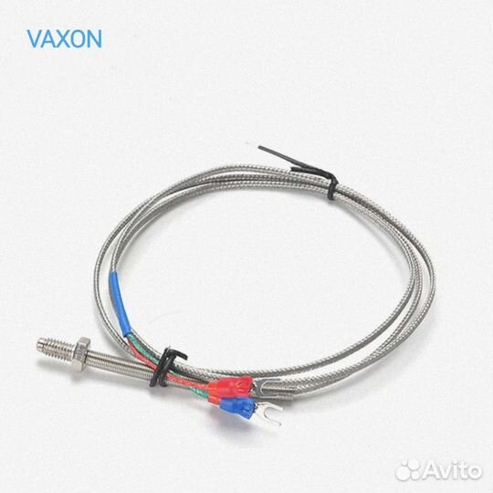 Термопара тип K М6 резьба 2 метра 0 +600 град 16шт