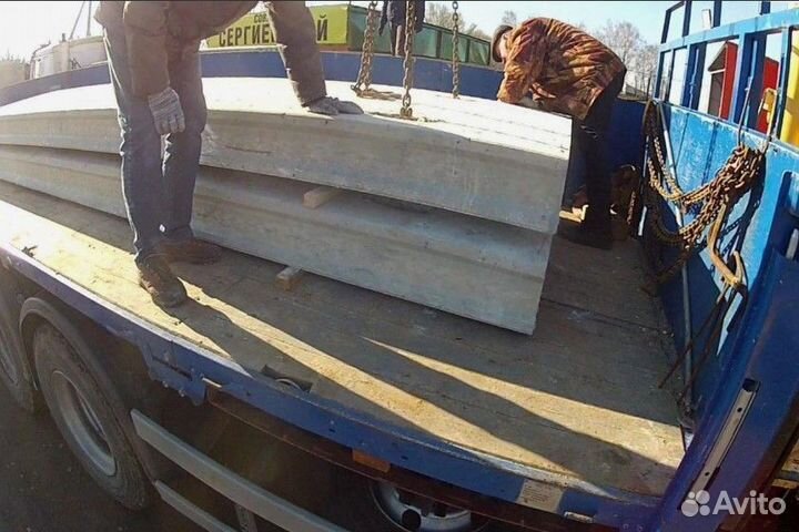 Плиты железо-бетонные, армированные