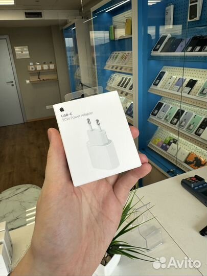 Блок питания apple 20w оригинальный